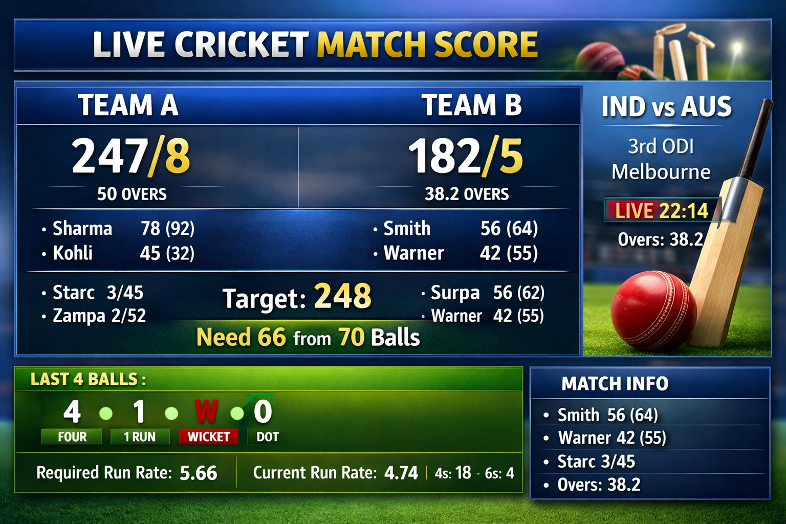 Read more about the article How Live Cricket Scores Are Updated in Real Time